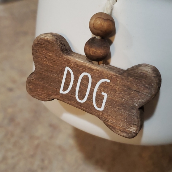 Dog bone ceramic storage container NWT - Picture 4 of 5